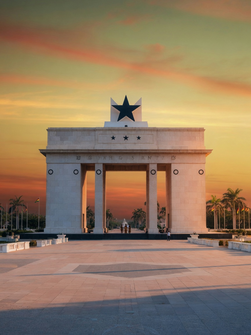 Independence Arch — Accra · Black Star Square